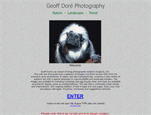 Tablet Screenshot of geoffdore1.com